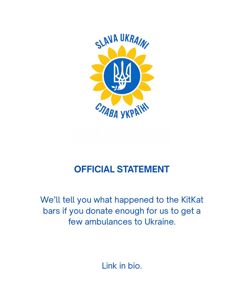 Slava Ukraini Nonprofit (@slavaukrainiorg) on Twitter photo 