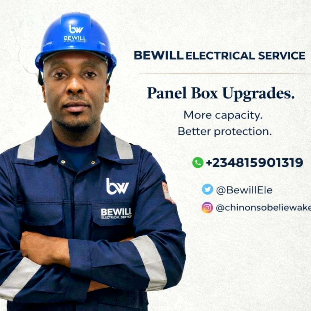 BeWillEle's tweet photo. Safety and efficiency go hand-in-hand. ⚡ Is your current panel box up to the task? Get more capacity and better protection with BEWILL ELECTRICAL SERVICES. 🛠️ https://t.co/5YSjR1NiZO