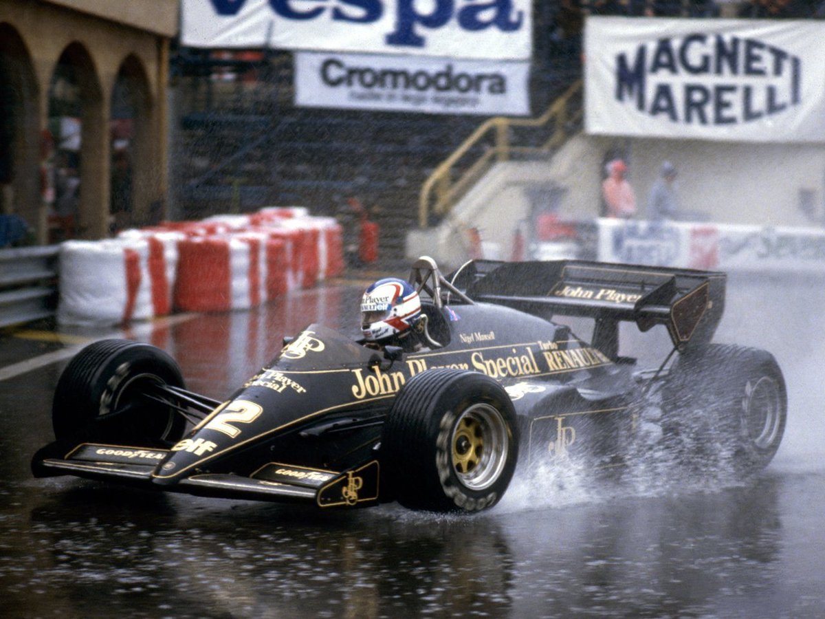 Rinoire's tweet image. #OldSchoolRacing
Monaco GP 1984
#Lotus 95T
Nigel Mansell
DNF accident