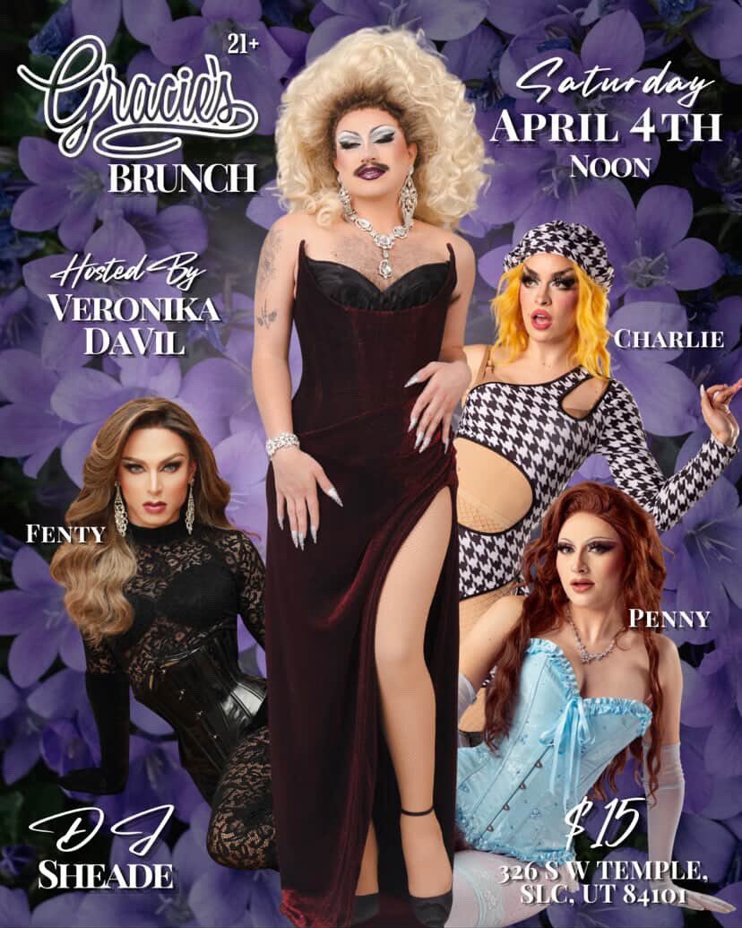 Some places where you can catch the doll this weekend sweetie ✨ Friday 3th <a href="/MILKSLC/">M I L K +</a> and Saturday 4th <a href="/GraciesBar/">Gracie's</a> 🔥 save the date and stay tuned for more details.