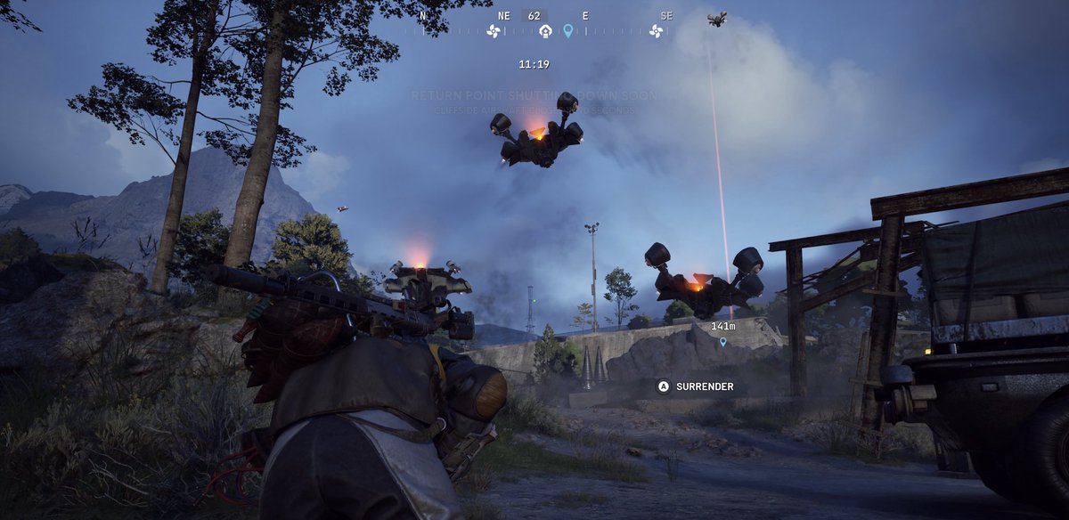 anbu_zero1's tweet photo. So wolpacks get nerfed to bring more “value” into crafting them… and this new arc comes along and it is COMPLETELY USELESS!!!! AND YOU THROW IN ROCKATEERS ON TOP OF THAT WTF SOLOS IS IMPOSSIBLE UNLESS YOU TEAM UP WITH THE WHOLE LOBBY https://t.co/HksrlyEWUt