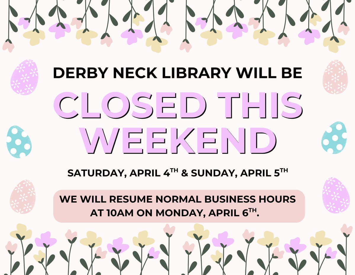 Derby Neck Library tweet media