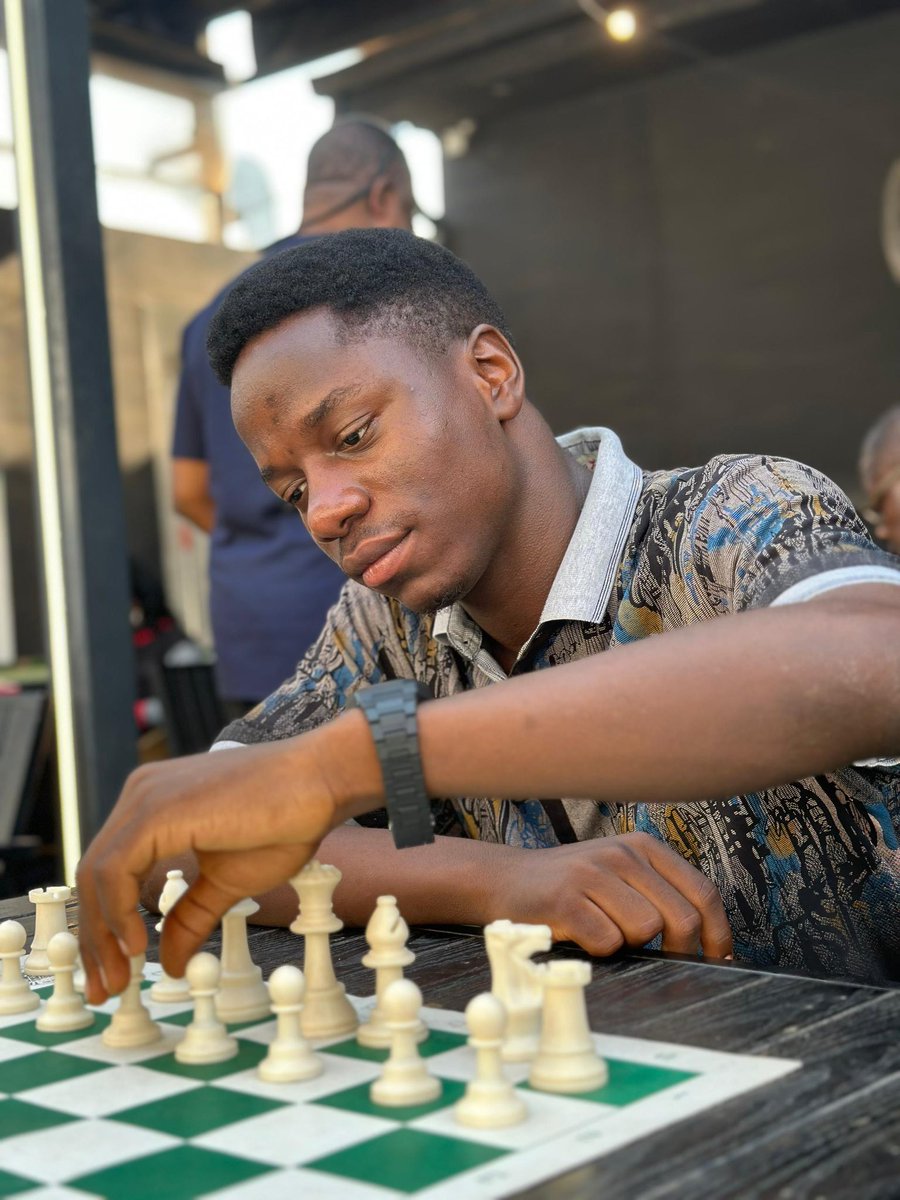 JewelSports2's tweet photo. Mercy Iliya Namarwa &amp; Daniel Yakubu (both from Gombe State) are in Lagos to participate in a week long Chess Tournament. 

On their way, they stopped by in Abuja to play another tournament where Mercy beats other opponents to win the female category. https://t.co/zcrJqysoYv