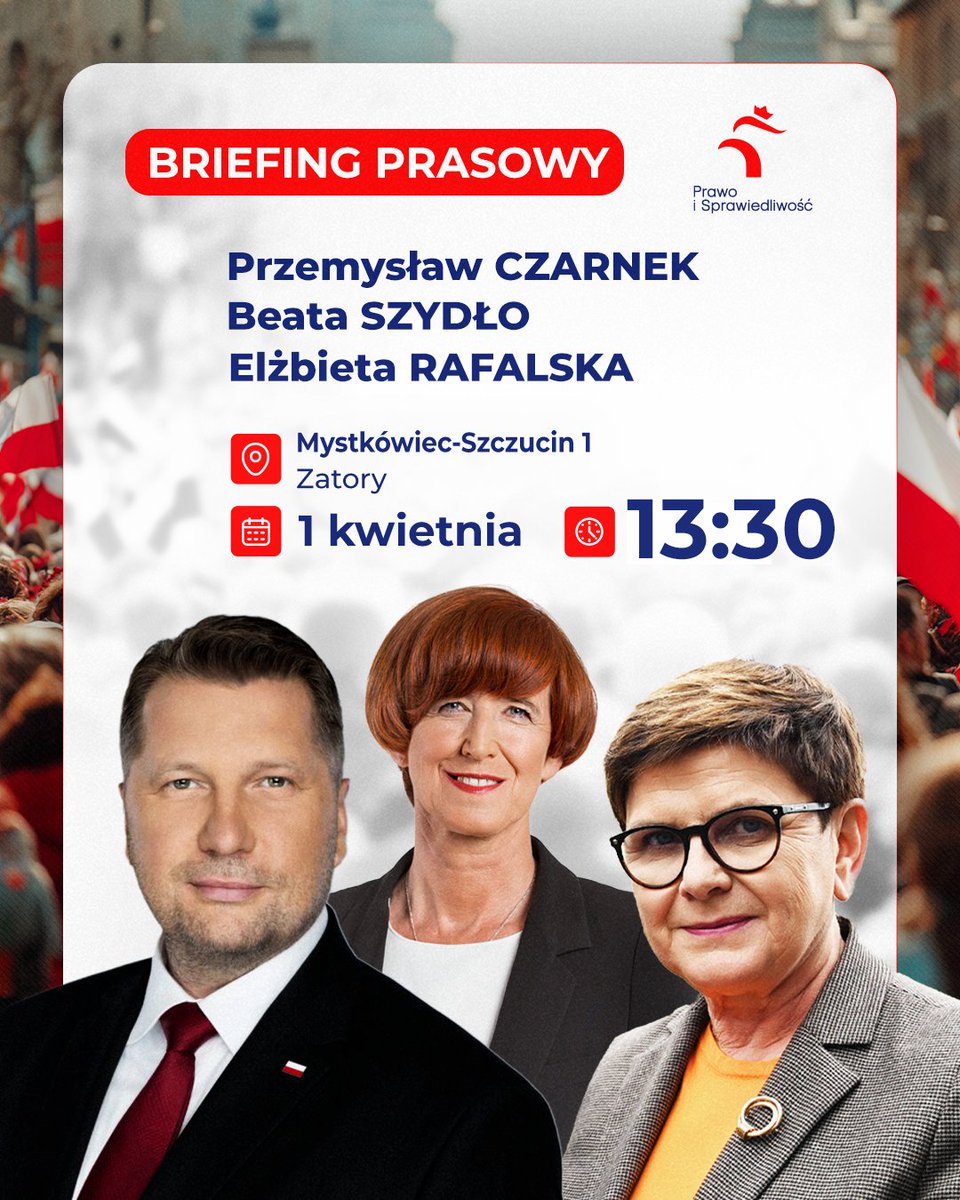 Prawo i Sprawiedliwość tweet media