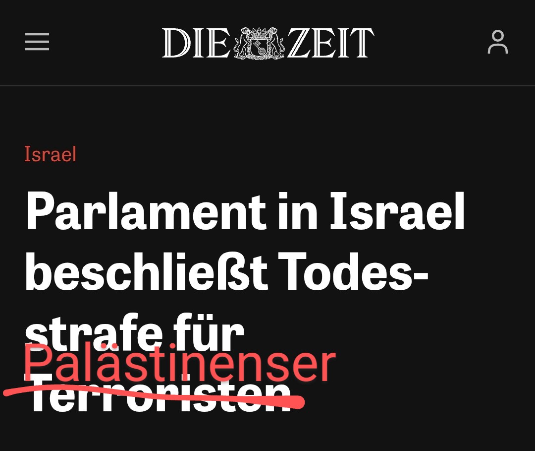 JandroschMatze's tweet photo. Call it what it is! Todesstrafe für Palästinenser. https://t.co/Osoz2uP0BX