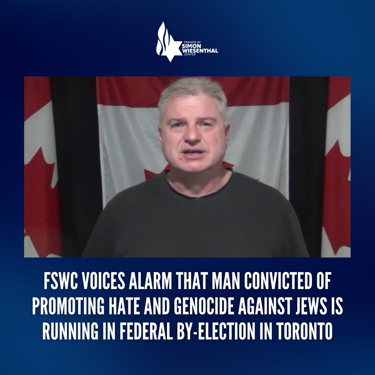 Friends of Simon Wiesenthal Center tweet media