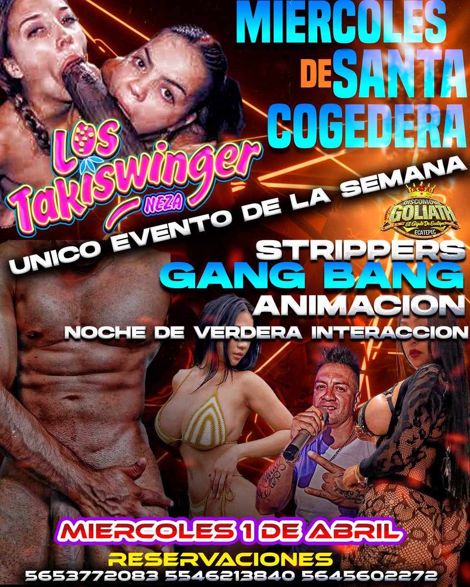 CENTRO DE ESPECTÁCULOS SW: “LOS TAKISWINGER “ A.C tweet media