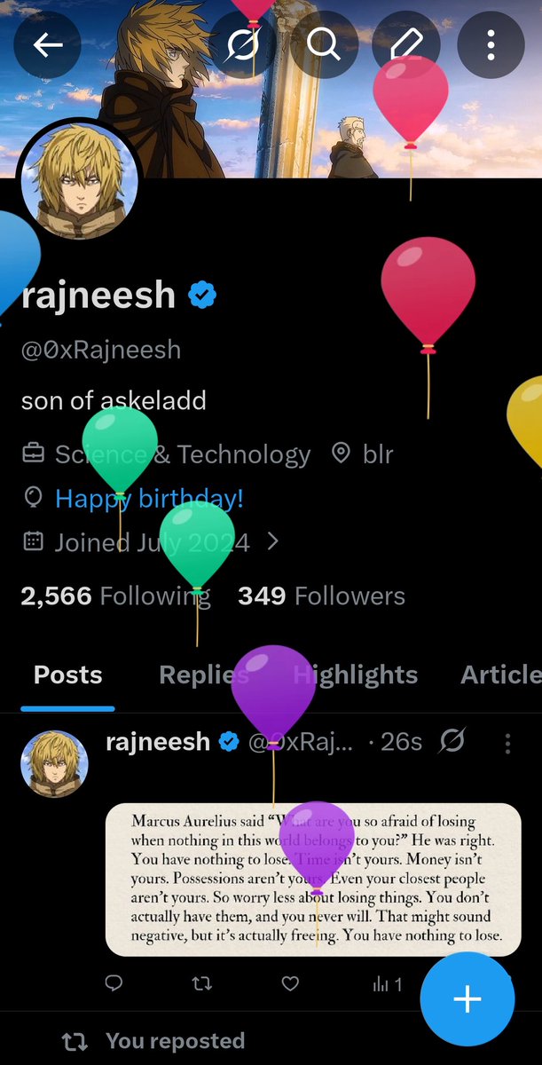 rajneesh tweet media