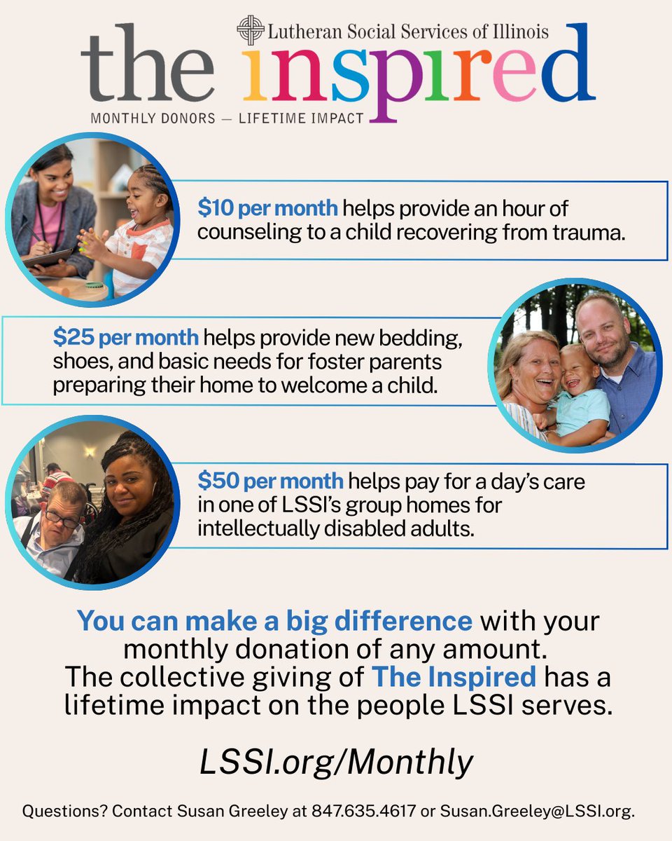 Lutheran Social Services of Illinois (LSSI) tweet media