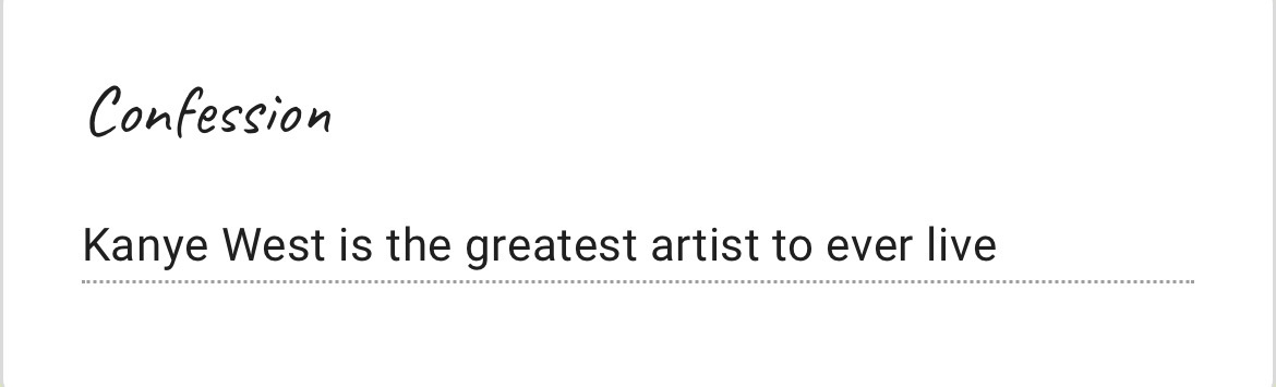 Music Twt Confessions tweet media