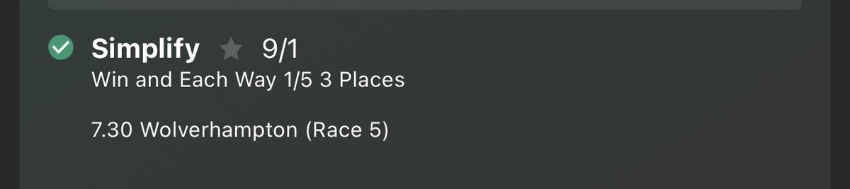 O'Brien Stakes tweet media