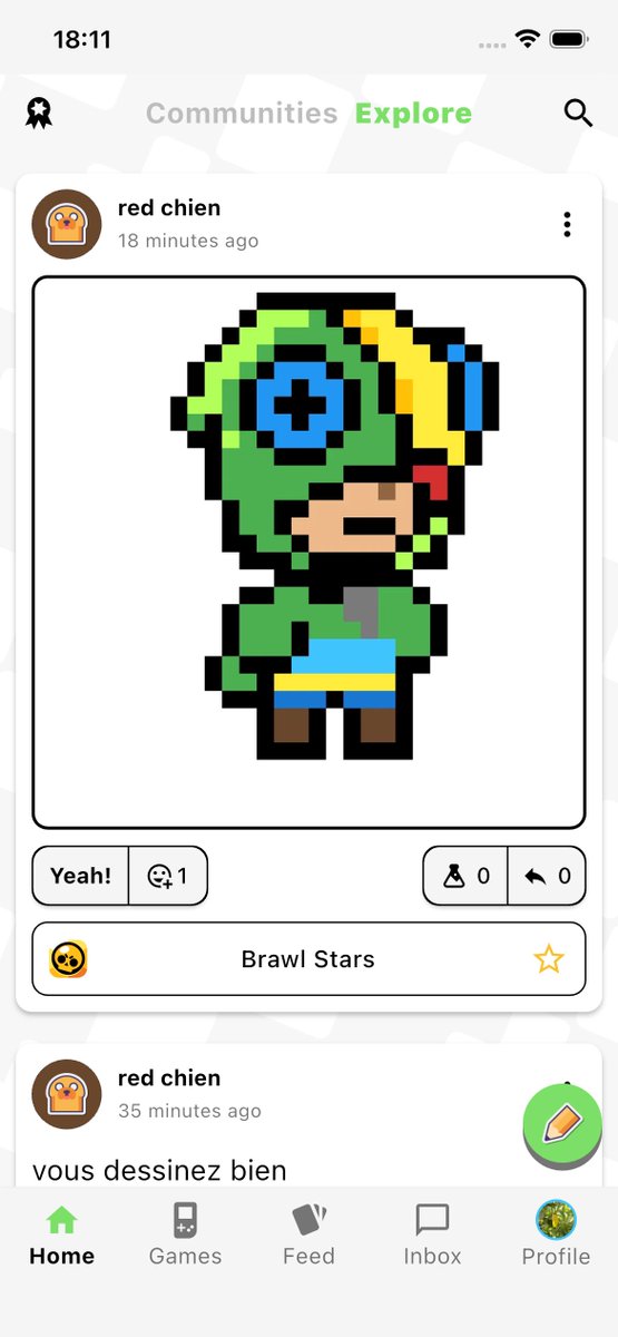 Th3Richmond's tweet photo. ✨ Drawing of The Day ✨ Check out this pixel art of Leon in the Brawl Stars community!

🎉 GIVEAWAY🎟
BRAWL-SKCH-563 → Redeem the promo code and claim 100 PBUX on @PictoVerseApp 

👉Join the fun:  #buildinpublic #indiedev #fanart #pixelart #brawlstars https://t.co/YqFdaL7x3Z