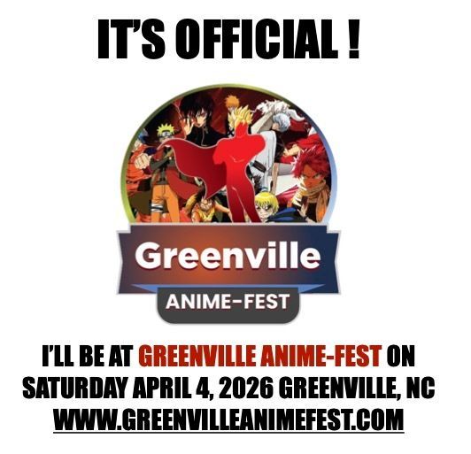 JasonBVoice's tweet photo. If you are in Greenville, NC Saturday April 4th, 2026 come hang out with us at Greenville Anime Fest!  Come meet the legendary Phil Parsons, voice of Nappa for Dragon Ball Z! See you there!

#GreenvilleAnimeFest #Guest #Voiceacting #Voiceover #VO #Convention #Anime #ADR #Animation #Videogames #pokemon #dragonballz #Batman #mha