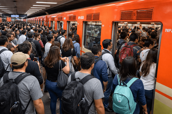 Movilidad al límite en CDMX: traslados se disparan hasta 45% en un sistema bajo presión

planolegislativo.com/noticias/movil…