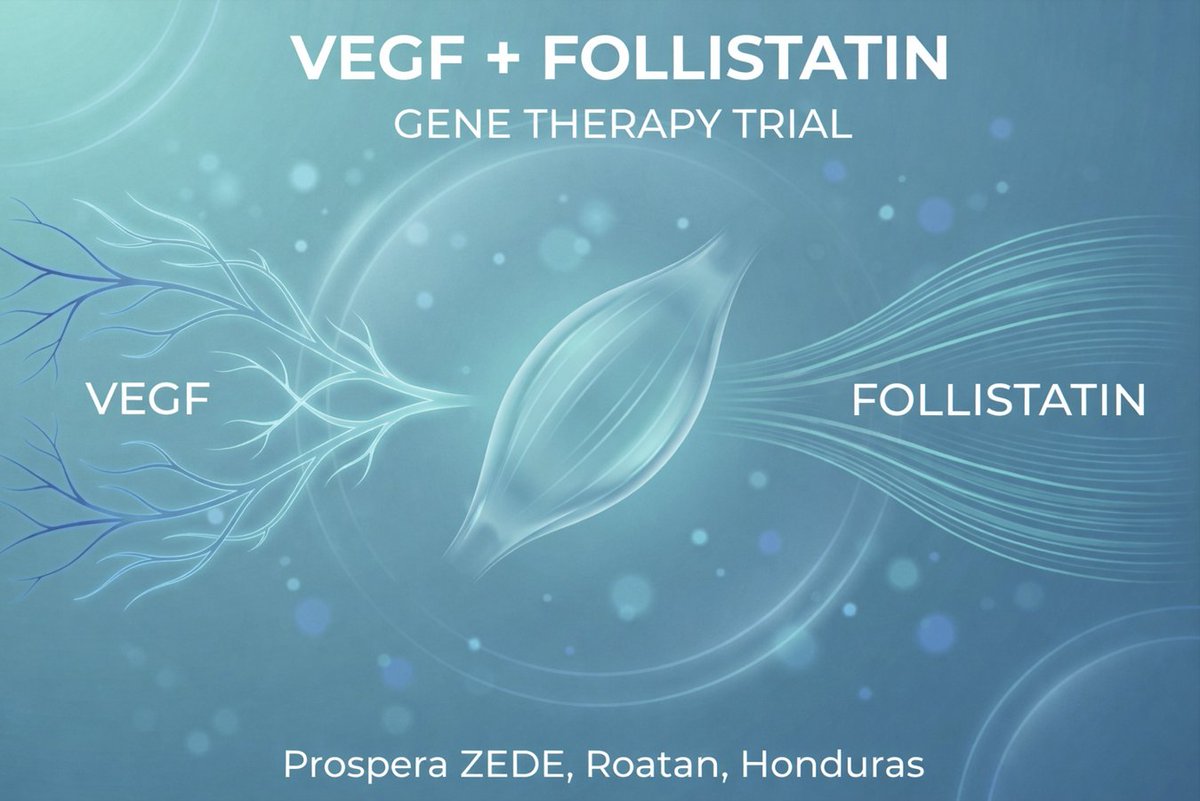 UnlimitedBio's tweet photo. Unlimited Bio has opened recruitment for CALM-AF-AI, a Phase 1/2a clinical trial evaluating the safety of AAV9-Follistatin alone and in combination with VEGF plasmid gene therapy for age-related muscle decline. https://t.co/iunBadQSIu