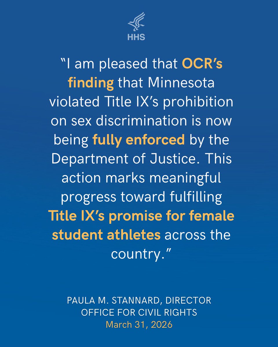 HHS Civil Rights tweet media