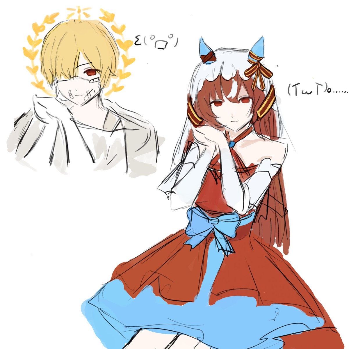 卖萌被人砍 tweet media