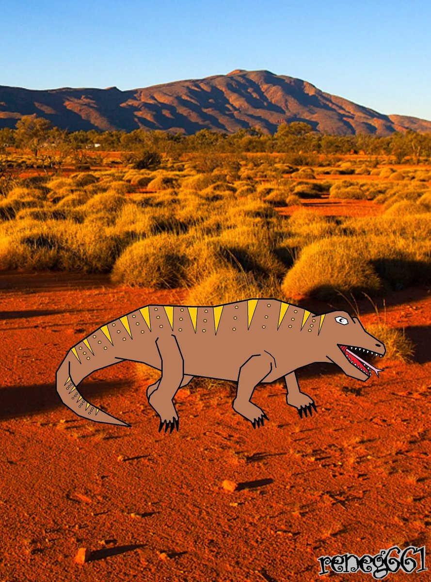 reneg661's tweet photo. Megalania https://t.co/HumENohZ29
