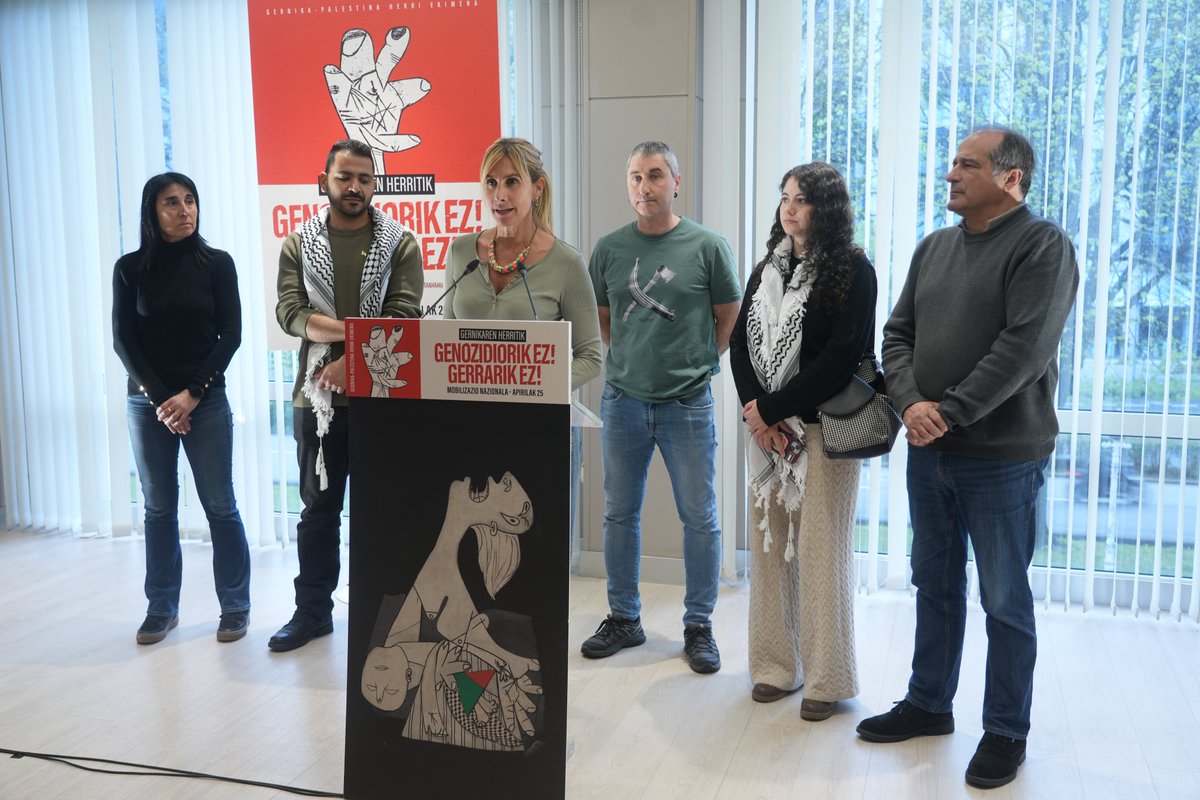 Gernika-Palestina Herri Ekimena tweet media