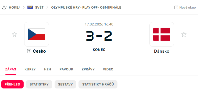 Když vy 3:2, tak my... To budete koukat!