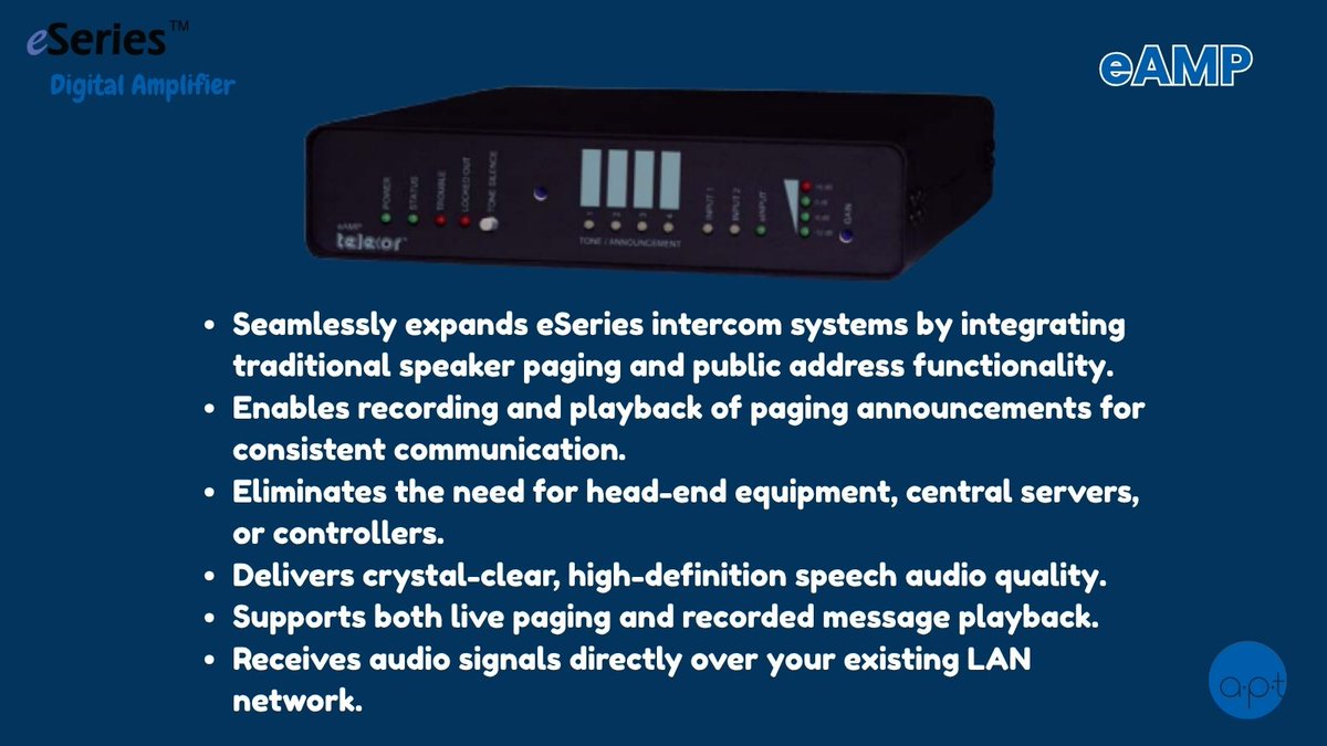 APT Communications tweet media
