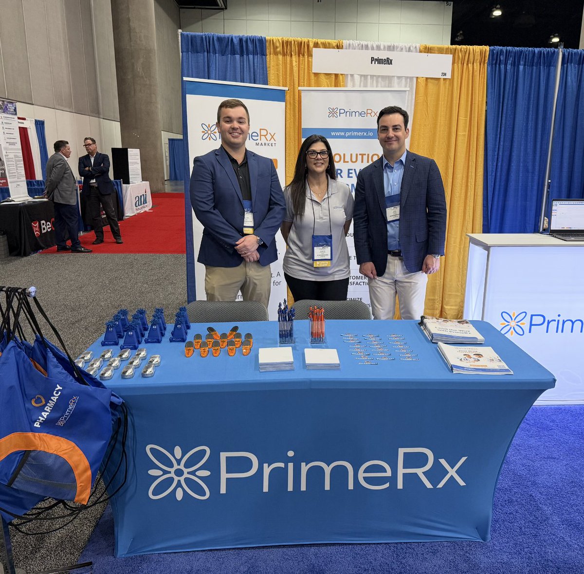 PrimeRx_io's tweet photo. This past weekend, we attended APhA in Los Angeles. Thanks to everyone who stopped by our booth—it was great connecting!

#APhA #APhA2026 #IndependentPharmacy #PharmacyTechnology #PrimeRx #PharmacyLeadership https://t.co/P3eTXojHwP