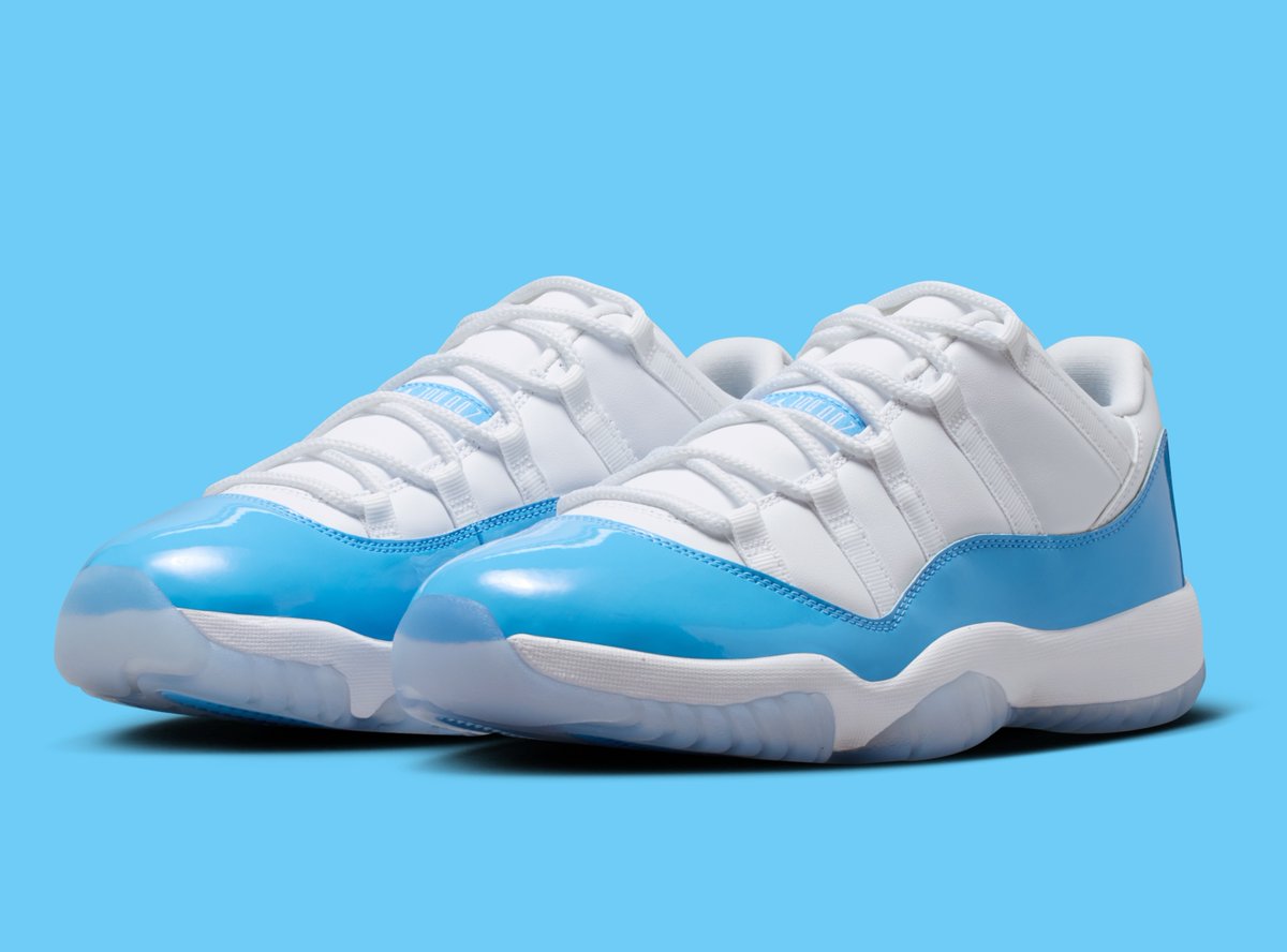 JustFreshKicks's tweet photo. OFFICIAL IMAGES: Air Jordan 11 Retro Low "University Blue" 🥶

🗓️ April 18th
💰 $195 https://t.co/hZv6SSW9Kd