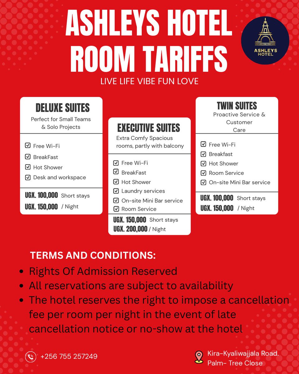 Ashleys Hotels tweet media