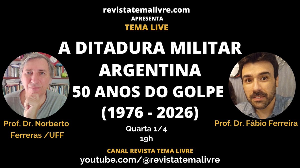 Revista Tema Livre tweet media