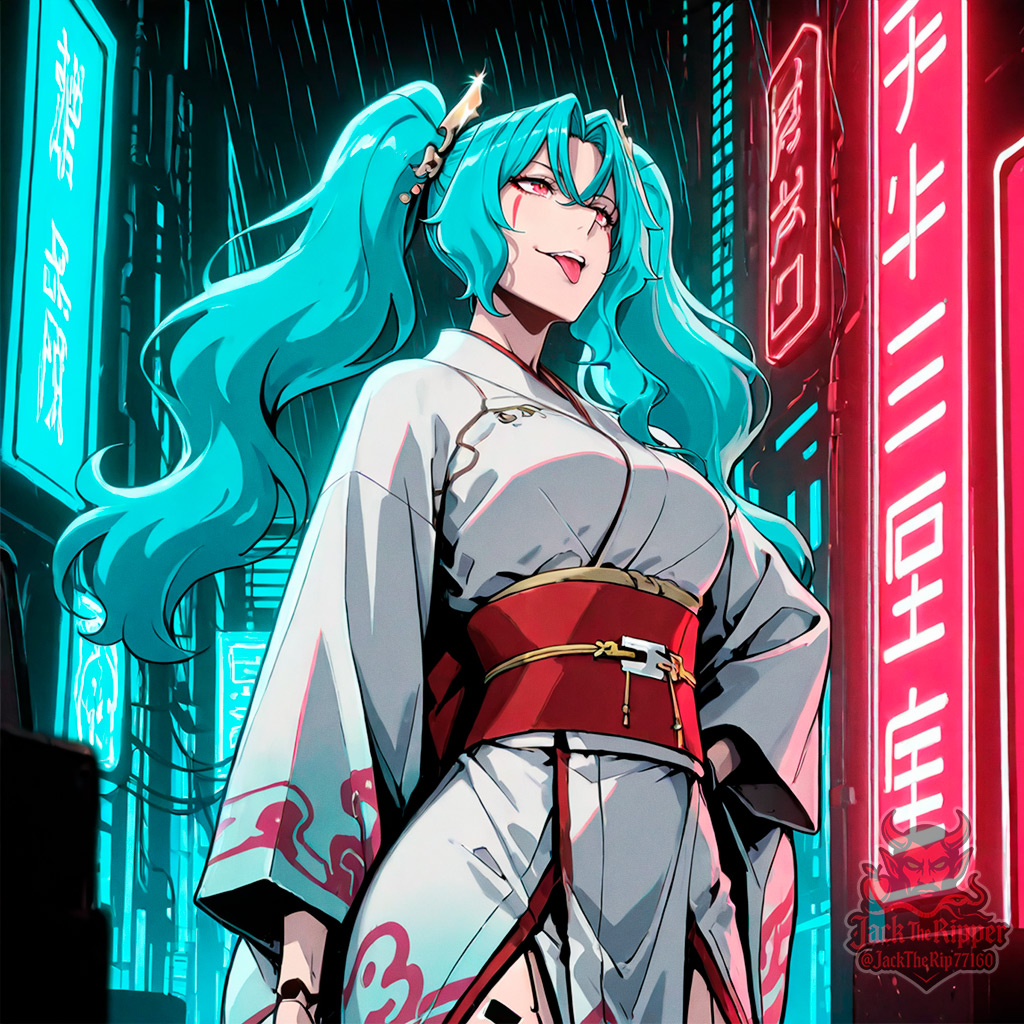 JackTheRip77160's tweet photo. Cyber Tomoe is coming to town 🥰🥰🥰

#TwintailTuesdayAI by @msashleighrowan + #CyberTuesdayAI by @JackTheRip77160 and @VxRender

#AIart #StableDiffusion #DigitalArt #AIArtists #SFW https://t.co/vsjLJdq88I