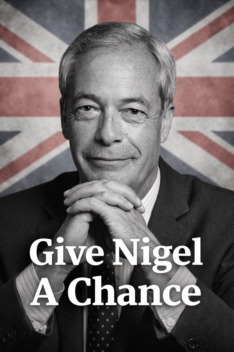 Britain is broken and bored of the spin and lies from the uni parties. 

Nigel is real, give the bloke his moment.

#VoteReformUK 🩵