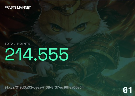 vfypc's tweet photo. I registered on March 28th and for a trading volume of $15,000 (1 day) I received 243. 214.555 points and ranked #173 on @01exchange!

+ @Lighter_xyz  (x10)
+ @Backpack_CN (x1.5)
this is the best stage for developing a project.  Points are very cheap.

https://t.co/9AbMNH16ww https://t.co/H034sUTpaI