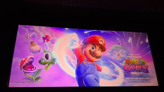 GoldenWinter_28's tweet image. My review for "The Super Mario Galaxy" movie! Hope you'll tune in and full podcast will be up tomorrow. Tune in!
nicolesfilmperspectives.com/2026/03/31/the…

#TheSuperMarioGalaxyMovie @supermariomovie
#Filmtwt #ChrisPratt #AnyaTaylorJoy #CharlieDay #BrieLarson #BennySafdie #JackBlack