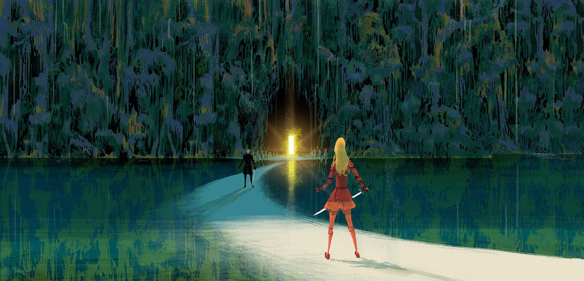 StudioChizu's tweet image. Behind-the-scenes of #Scarlet - Production Design 🏛️

Introducing the gates to the Infinite Land designed by character designer Tadahiro Uesugi!

Here are a few early design variations explored during development!✨