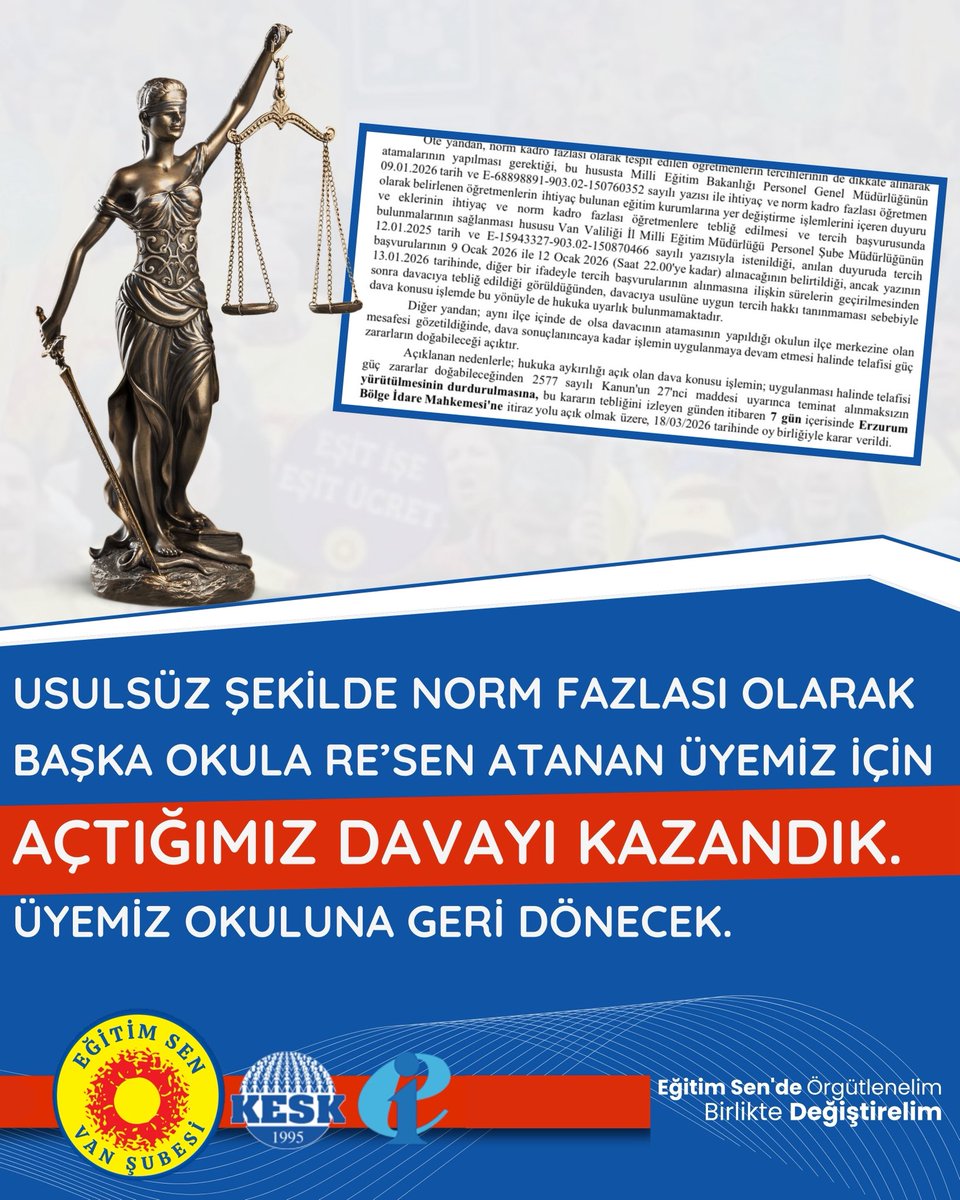 Van Eğitim Sen tweet media