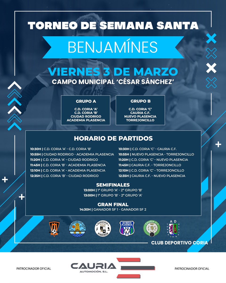 Escuela de Fútbol Base CD Coria tweet media