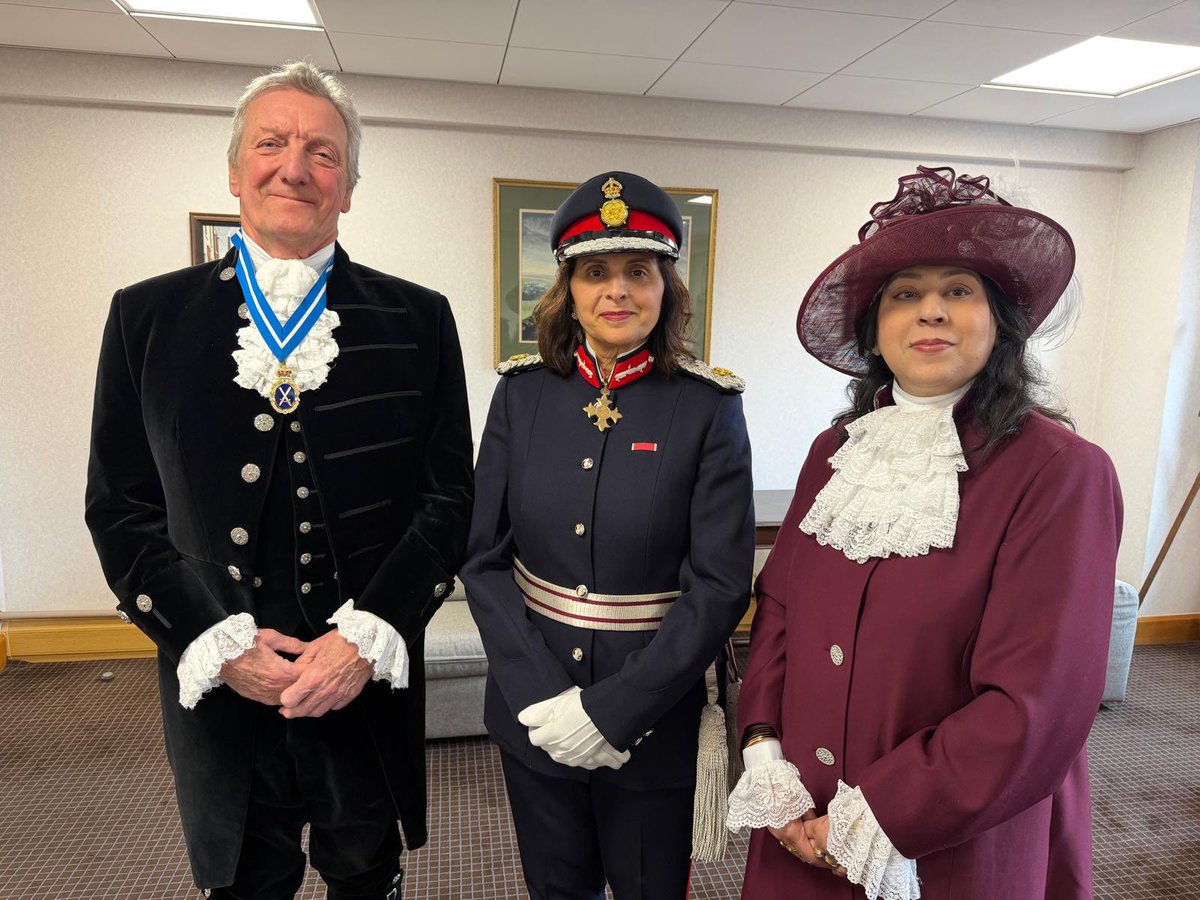 Prof Adeeba Malik CBE, Lord Lieutenant W.Yorkshire tweet media