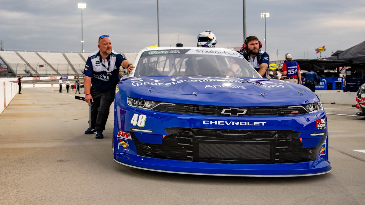 bigmchnracing's tweet photo. Tuesday Crew's day from Martinsville... right before they ran off to the hot dog stand... https://t.co/GojT32zsrR