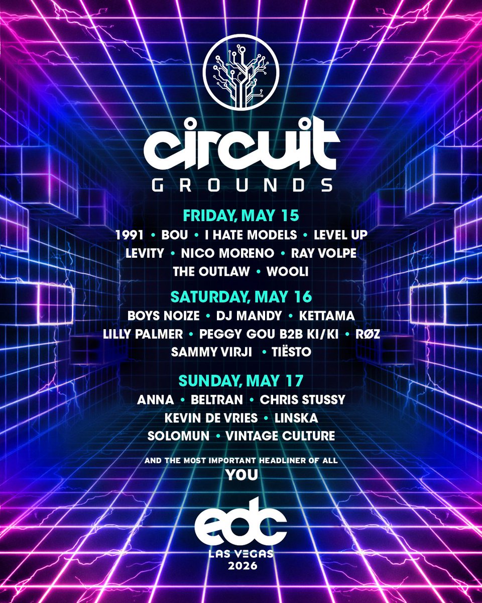 EDC Las Vegas tweet media