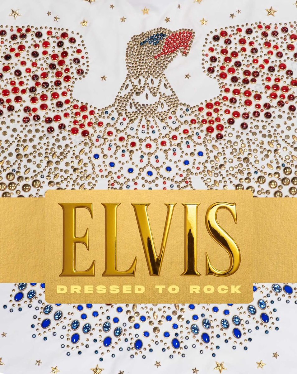 Elvis_News's tweet image. New book, ELVIS Dressed to Rock, featuring an in-depth look at all of his jumpsuits, is coming out August 2026.
Pre-order here [affiliate link]: amzn.to/4uYRwf8 

#Elvis #ElvisPresley