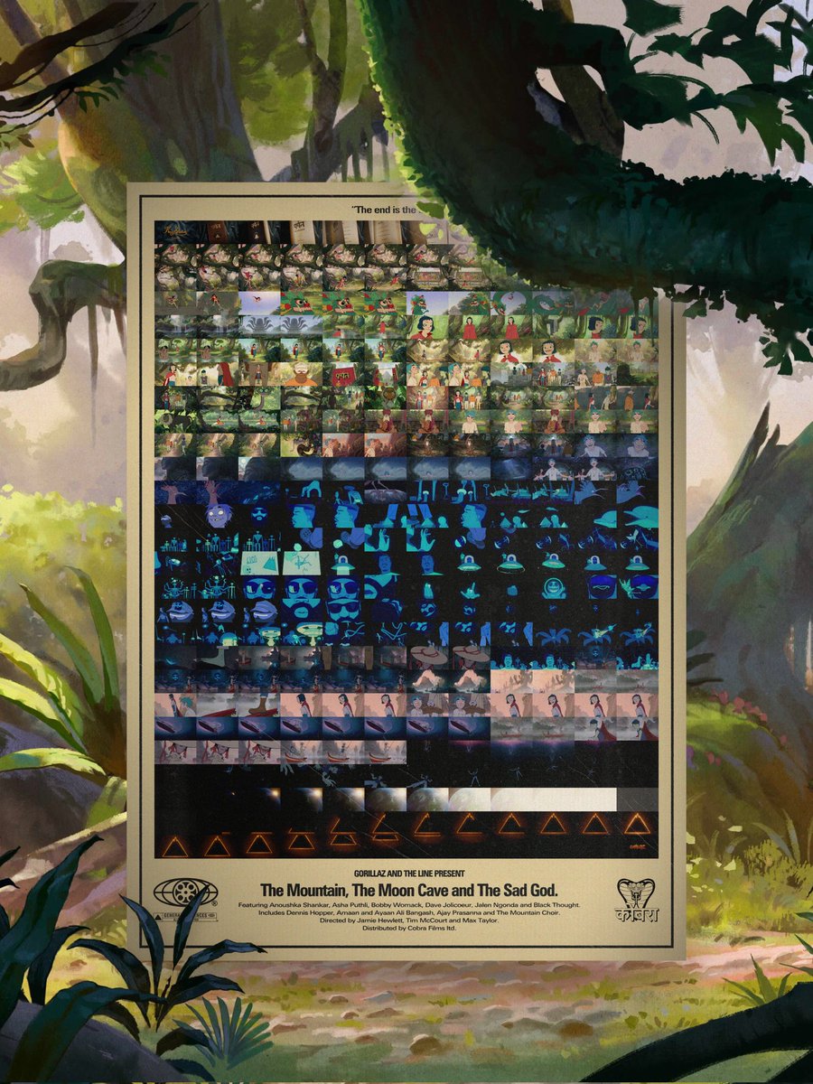 OnlyVisuals's tweet image. Gorillaz and The Line present...
The Mountain, The Moon Cave and The Sad God.
#gorillaz #themountain #newalbum #india #animation @thelinestudio @orchtweets #gtwt