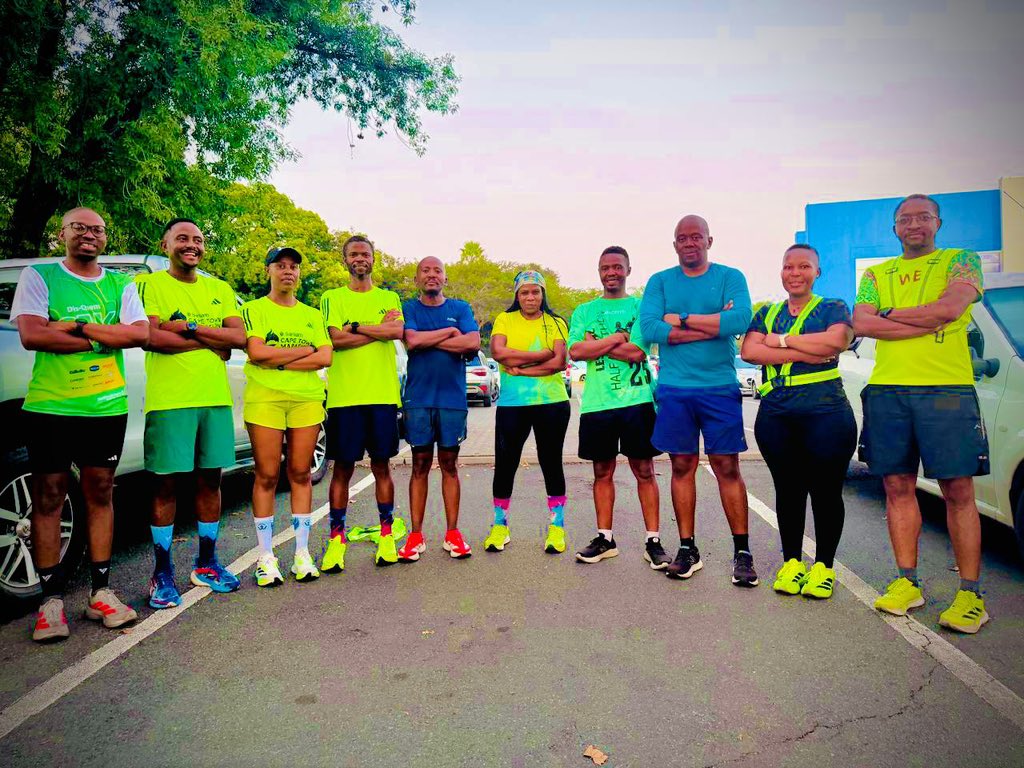 waterfallcityac's tweet image. Ending off Tuesday on a very beautiful note with very beautiful people who took part in the Tuesday #InHerHonourRun 😍

Well done members for showing up and SHOWING OFF! 💙🌊

#Reakitima
#BlueWave
#WCAC
#WCACxBusamed2026