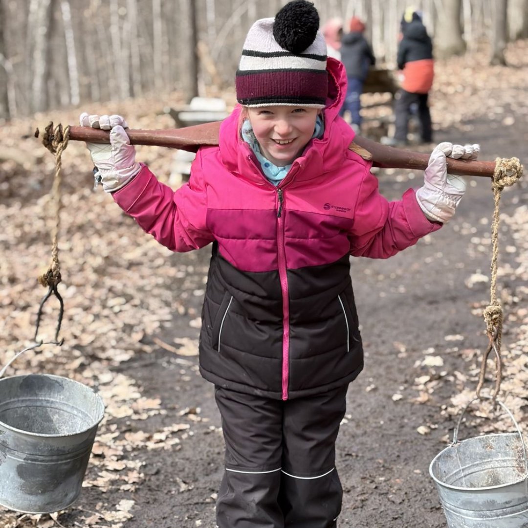 KCSMatters's tweet image. Grade 3 took over Norval last week! 🌲 Outdoor education and place-based learning at its finest. #OutdoorEd #KCS #Norval