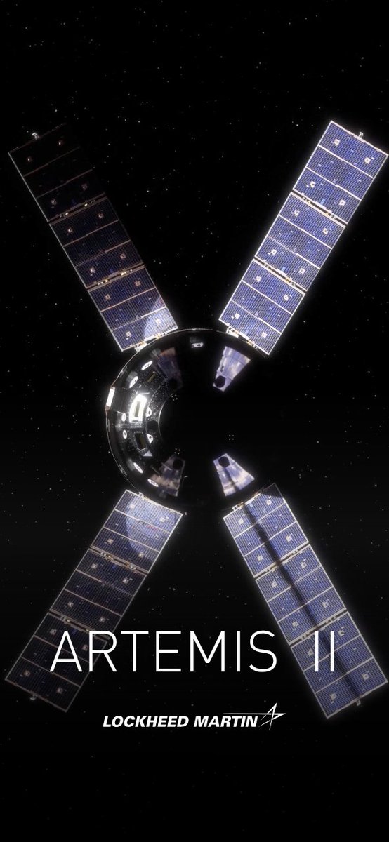 LMSpace's tweet image. Lock in your screen for launch.

Celebrate Artemis II with Orion wallpapers! Ready your phone before liftoff. Download here: lockheedmartin.com/content/dam/lo…