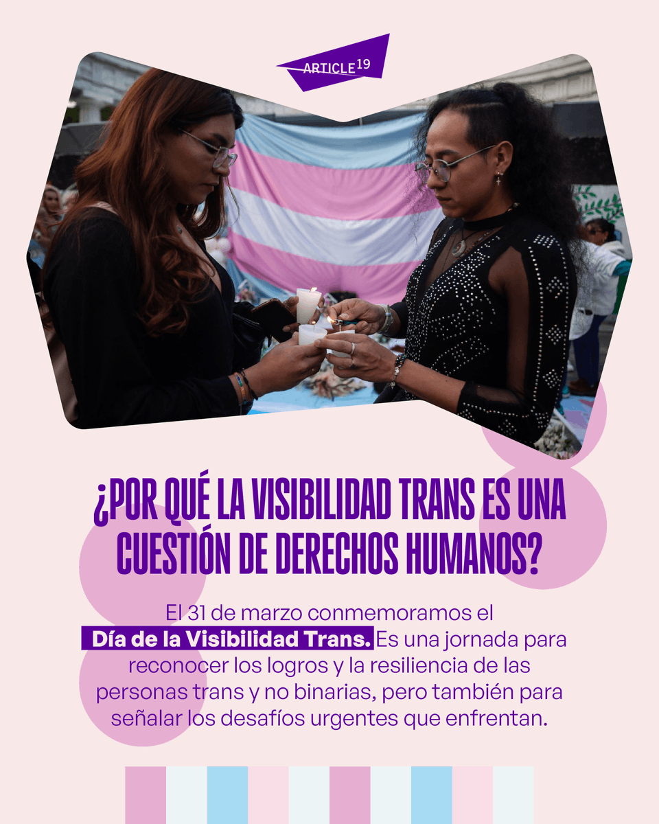 ARTICLE 19 México y Centroamérica tweet media