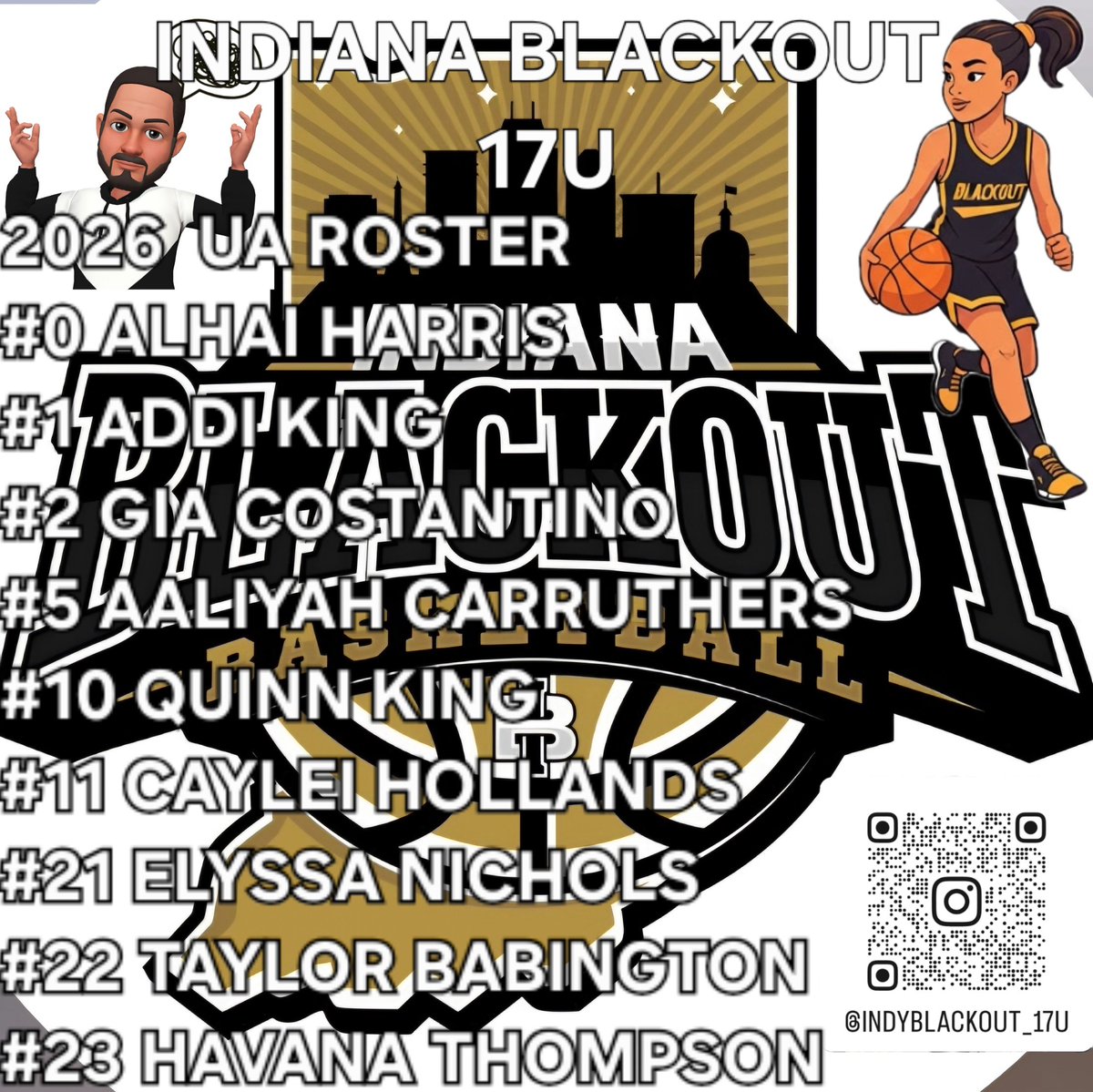 INDIANA BLACKOUT 17U UA RISE tweet media