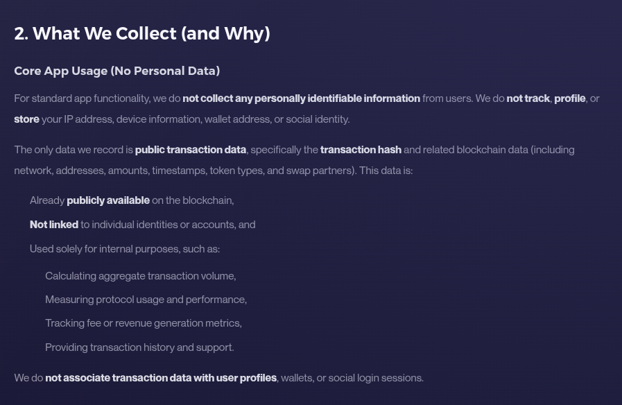Most wallets track your activity. Some sell it.

BiorVault collects no personal data. No tracking. No analytics on your transactions.

Your keys. Your crypto. Your business.