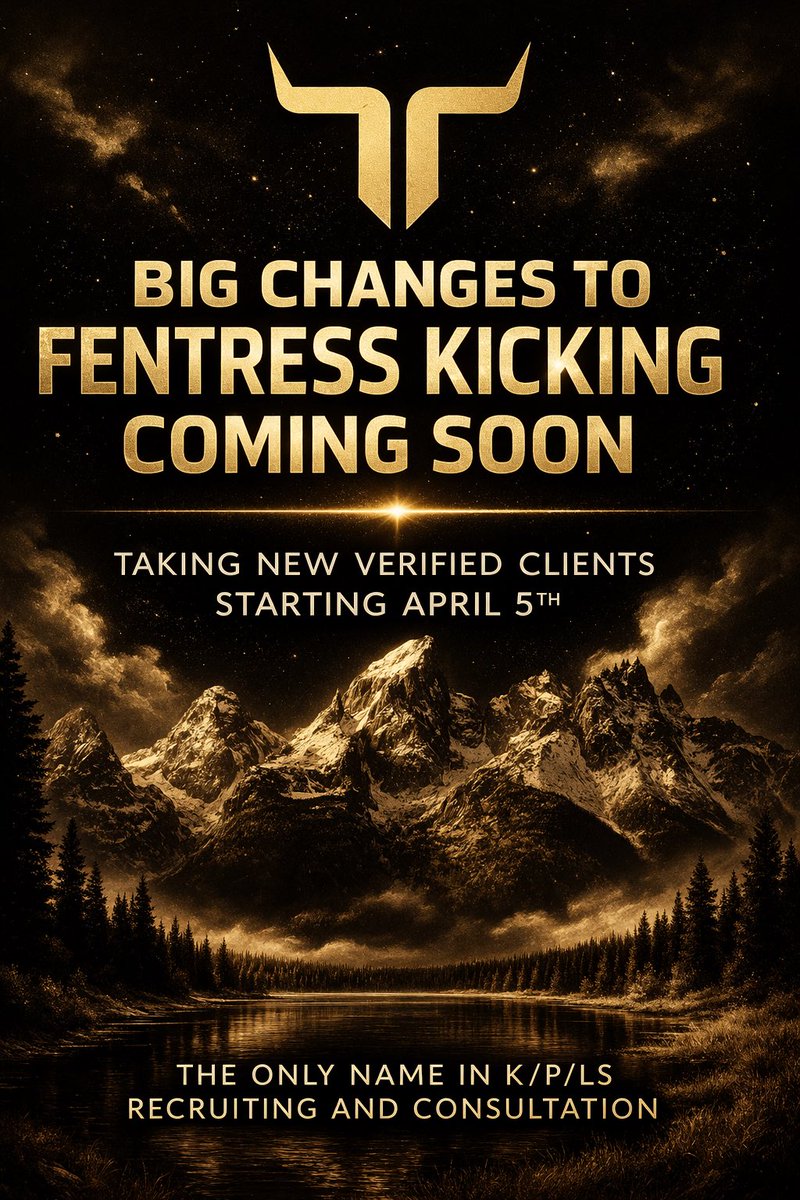 FentressKicking's tweet photo. Coming Soon…. https://t.co/DJhTNA3kFa
