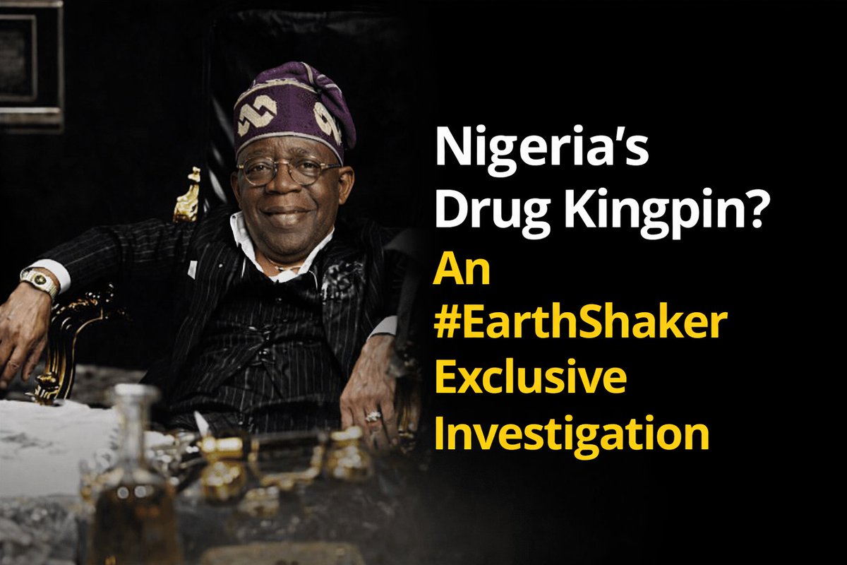 THE NIGERIAN CONNECTION -- An #EarthShaker Exclusive Investigation

"Nigeria’s president laundered money for a heroin ring, has a sealed DEA file, a forged degree, and CIA protection. Here’s what the evidence shows..."

READ THE FULL STORY>> link in comments
