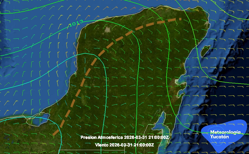 Meteorología Yucatán tweet media